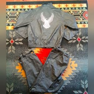 Harley-Davidson riding gear rain wind suit men's large black